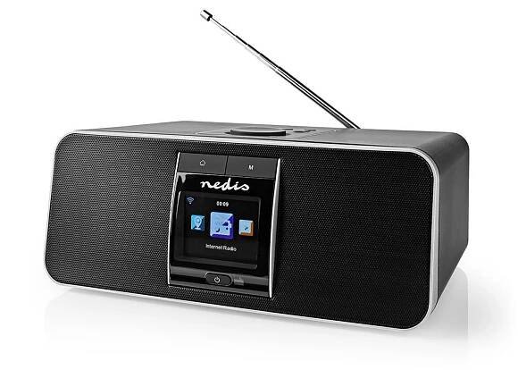 Rádio NEDIS RDIN5005BK Wi-Fi, DAB+, FM 2190 Kč
