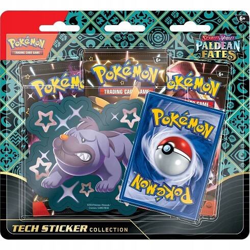 Karetní hra Pokémon TCG: Scarlet & Violet - Paldean Fates Tech Sticke