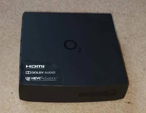 O2 TV setbox - TV, audio, video