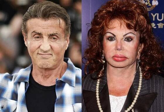 Sylvester Stallone a jeho matka Jackie