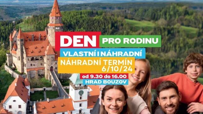Den pro rodinu vlastní i náhradní 2024: Zábava a inspirace na kouzelném Hradě Bouzov – Maltézská pomoc