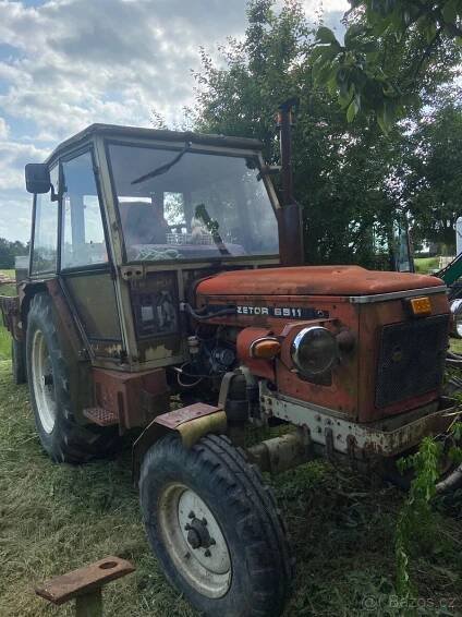 Zetor 6911 s TP + sklápěcí kára + snášeč - Plzeň-jih