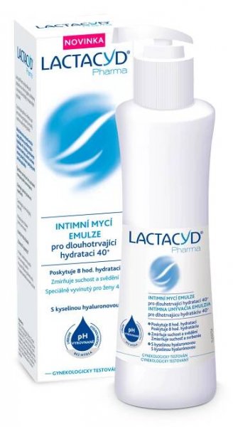 Lactacyd Pharma pro dlouhotrvající hydrataci 40+ mycí emulze 250 ml