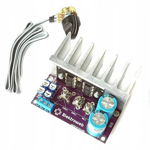 PWM DC regulátor otáček motoru se soft startem RO50A 11V-45V 50A 2250W