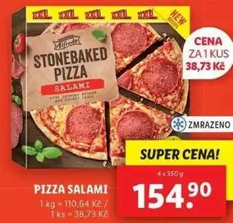 Lidl Pizza salami, 4x 350 g nabídka