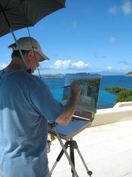 Painting The Caribbean