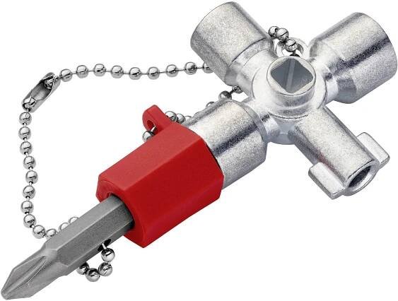 Knipex 00 11 02 klíč ke skříňovým rozvaděčům vícebarevná 1 ks