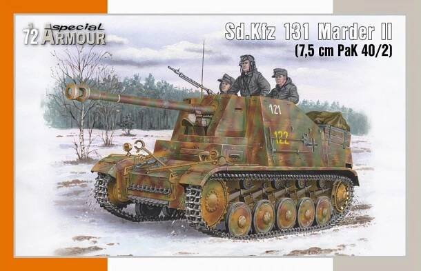 Special Armour 72020 Sd.Kfz 131 Marder II (7,5 cm PaK 40/2)