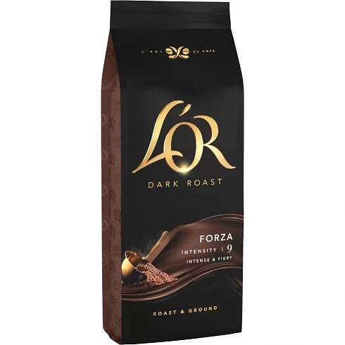 Mletá káva L'OR Espresso Forza 250gr ⇒ 139 Kč - Káva Zrnková, Mletá, Instantní