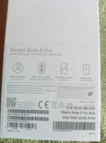 XIAOMI Redmi Note 6 Pro 3/32 GB