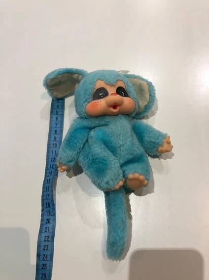Mončičák retro hračka BLUE modrý | Aukro