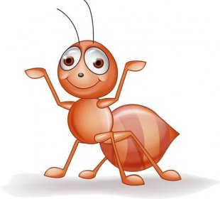 Mravenec kreslený — Ilustrace