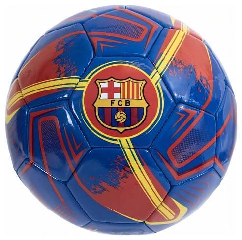 Fotbalový míč FC Barcelona, modro-červený, vel. 1
