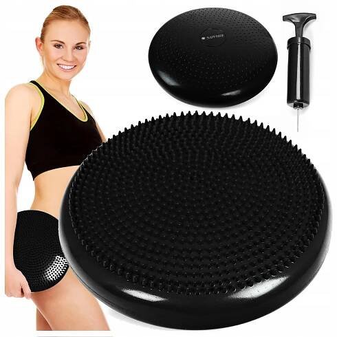 Rehabilitační senzorická balanční podložka DISK senzomotorická KRUH ježek 33 cm