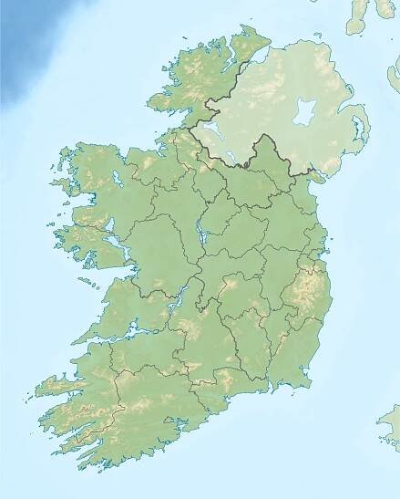 Soubor:Ireland relief location map.png – Wikipedie