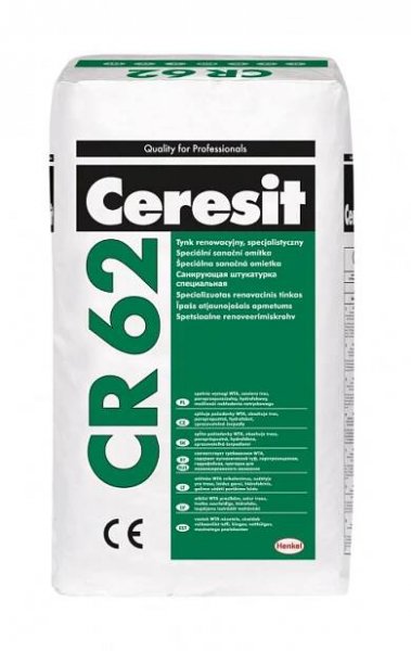 CERESIT | CR 62 | speciální sanační omítka | 20kg