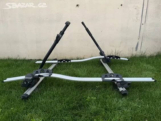 Thule - 2 střešní nosiče kol + příčníky