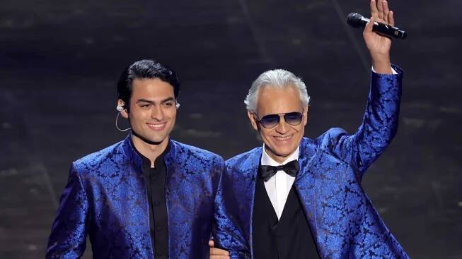 Do Prahy se opět chystá Matteo Bocelli i jeho slavný otec Andrea Bocelli