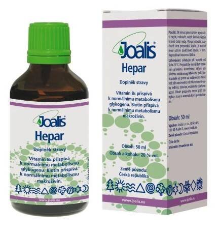 Joalis Hepar - 50 ml Doplněk stravy - Příroda léčí
