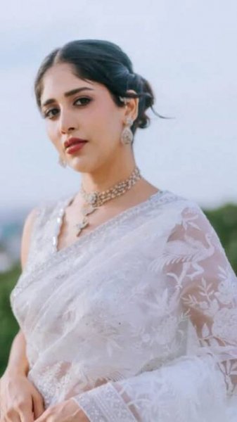 Chandini Chowdary looks mesmerising in sarees
