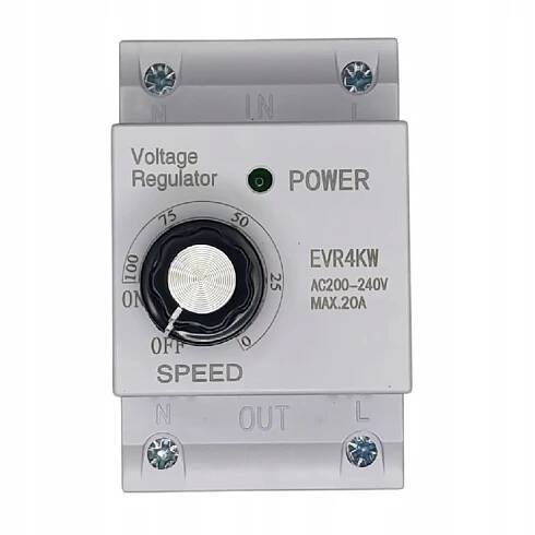 Regulátor napětí / výkonu / otáček 20 A ( EVR4KW)