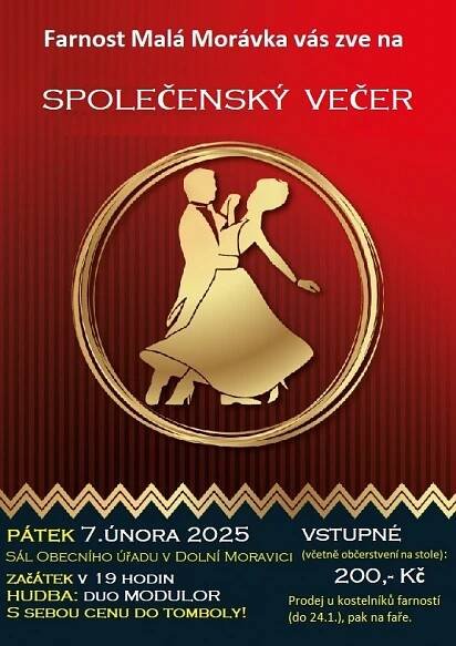 Společenský večer 2025