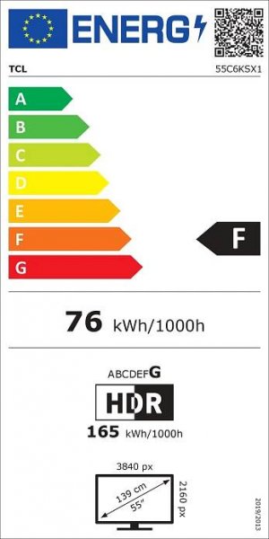 55" TCL 55Q6C