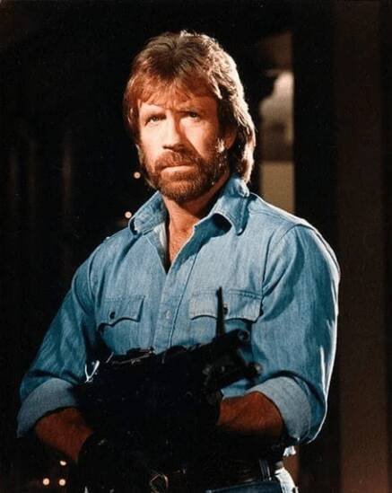 Chuck Norris v dobách své největší slávy