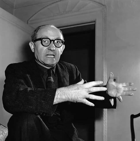 Legendary acting teacher Lee Strasberg of the Actors Studio. He mentored scores of young actors, including Sally Field. (© Hulton-Deutsch Collection/CORBIS)