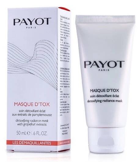 Payot Les Démaquillantes d Tox Masque detoxikační péče o pleť s rozjasňujícími účinky 50 ml - Sampoon.cz