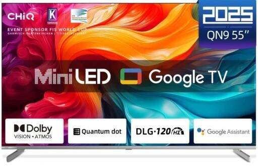 LED televize CHiQ M55QN9V 55" 4K UHD