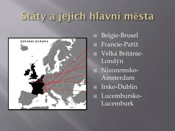 PPT - Západní Evropa PowerPoint Presentation, free download - ID:7045537