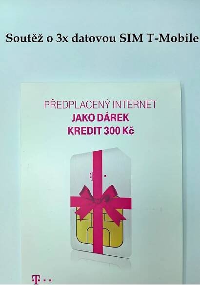 Soutěž o 3x datovou SIM T-Mobile