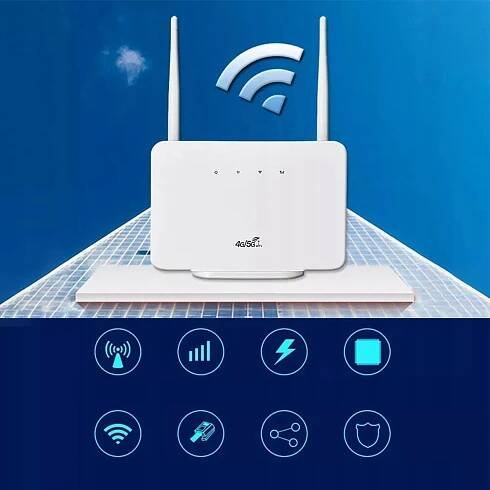 Router Modem 4G+ LTE WIFI na SIM kartu 300 Mbps 802.11 b/g/n Výrobce ostatní