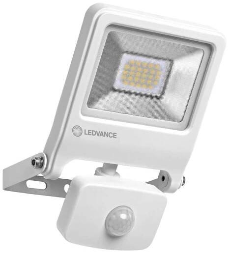 Reflektor LED 20W 1700lm 3000K IP44 Bílý s čidlem pohybu LEDVANCE Floodlight Endura