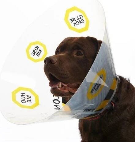 Kruuse Buster Design Collar Plastový ochranný límec 30 cm