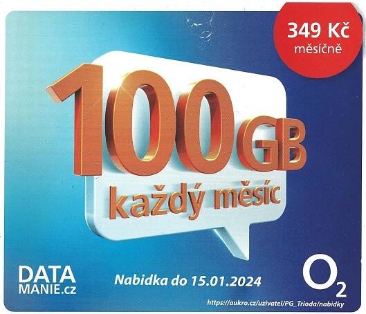 O2 100gb Nova - Mobily a chytrá elektronika