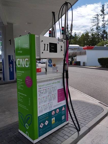 innogy plnicí stanice CNG foto 2