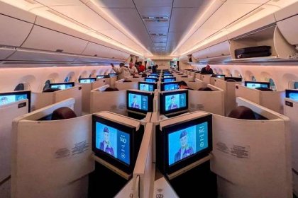 Etihad business class review aboard the Airbus A350 - The Points Guy