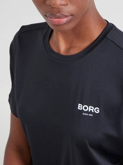 BJÖRN BORG Funkční tričko 'ESSENTIAL' – černá