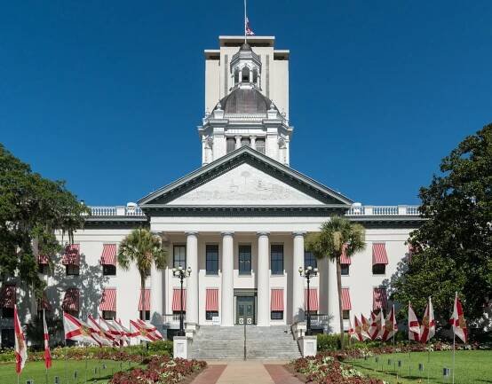 Capitol of Florida in Tallahassee