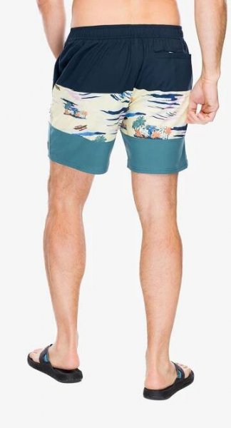 Kraťasy Rip Curl Allover Semi Elastic 17 - vintage yellow