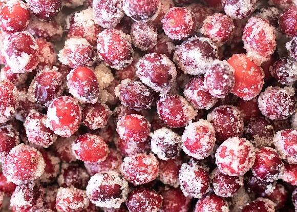Sugared Cranberries