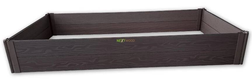 WPC vyvýšený záhon 200x100 cm, wenge - Nextwood.cz