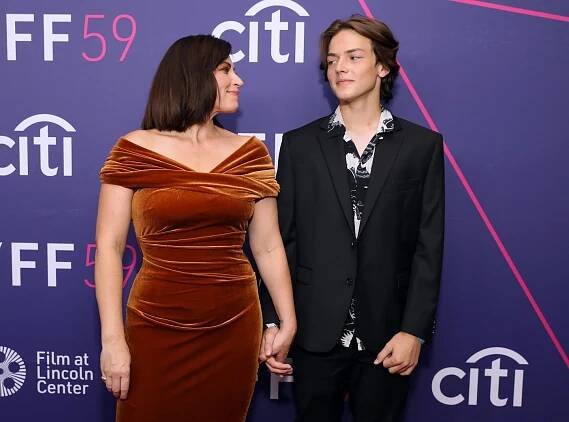 "The Lost Daughter" premiere during the 59th New York Film Festival at Alice Tully Hall on September 29, 2021 in New York City - Dagmara Domińczyk, Kalin Patrick Wilson - Temná dcera - Z akcí