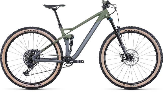 CUBE Stereo 120 HPC TM 29 flashgrey'n'olive 2022