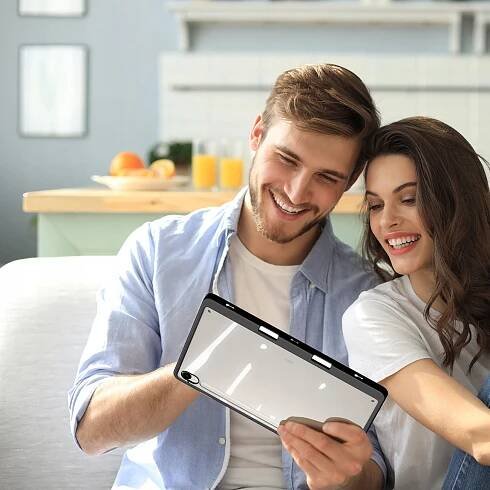 Pouzdro Dux Ducis Magi s držákem na dotykové pero pro Samsung Galaxy Tab S10 FE/S9/S9 EAN (GTIN) 6934913004791