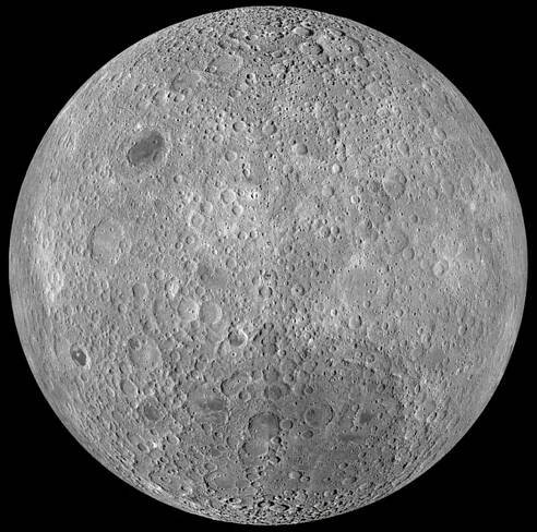 The dark side of the Moon is surprisingly dry
