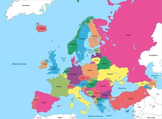 Mapa De Europa