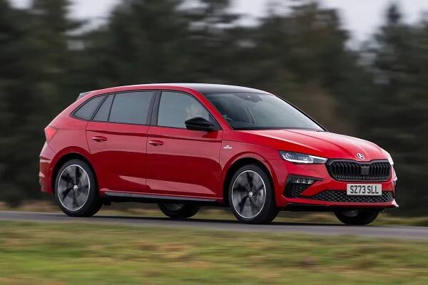 Skoda Scala Review: front dynamic